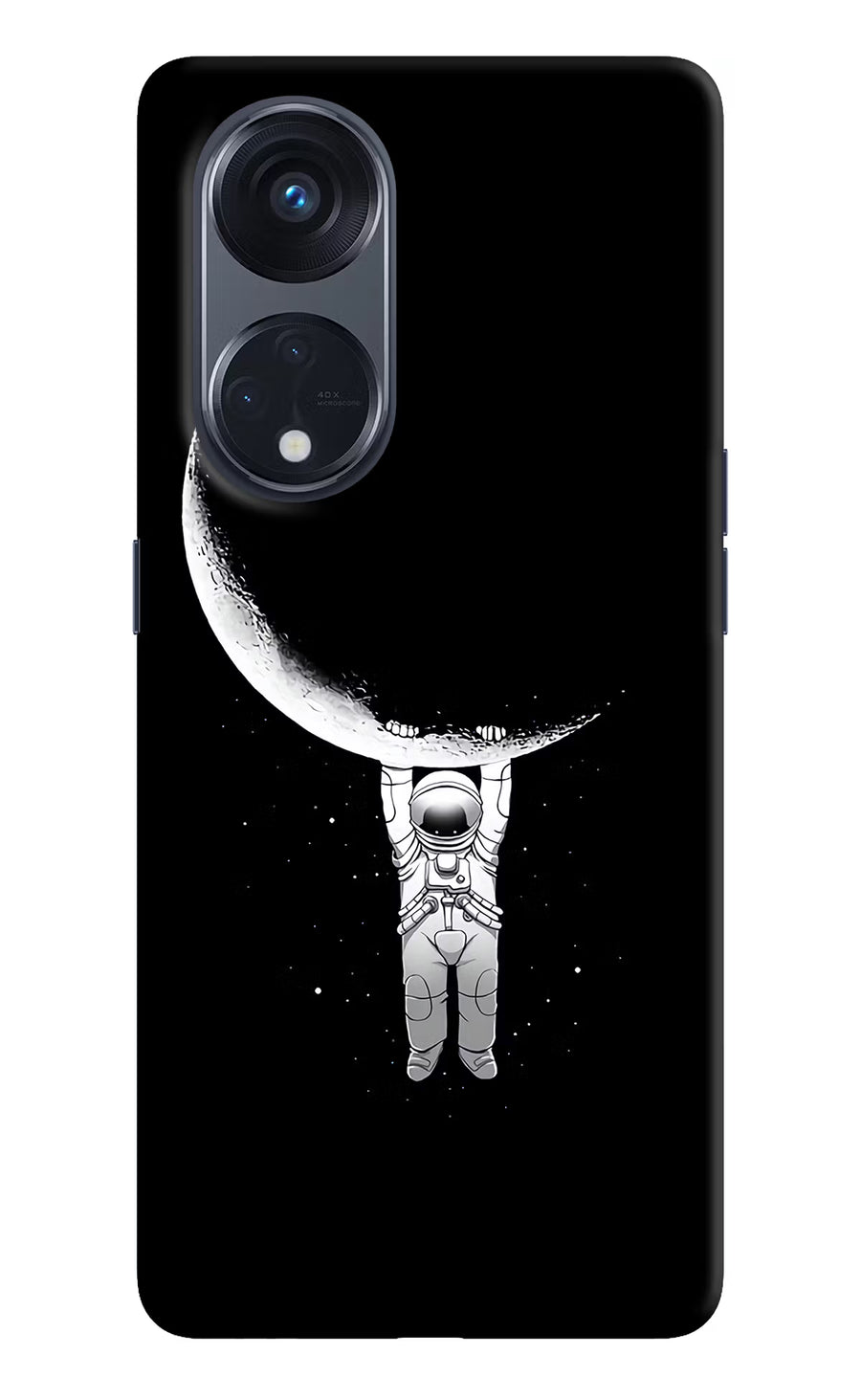 Moon Space Oppo Reno8 T 5G Back Cover, Hard case