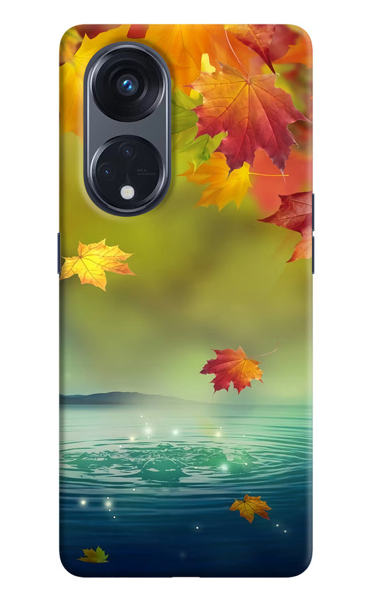 Flowers Oppo Reno8 T 5G Hard Case Back Cover by Casekaro