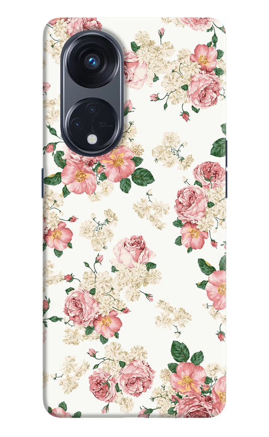 Flowers Oppo Reno8 T 5G Hard Case Back Cover by Casekaro