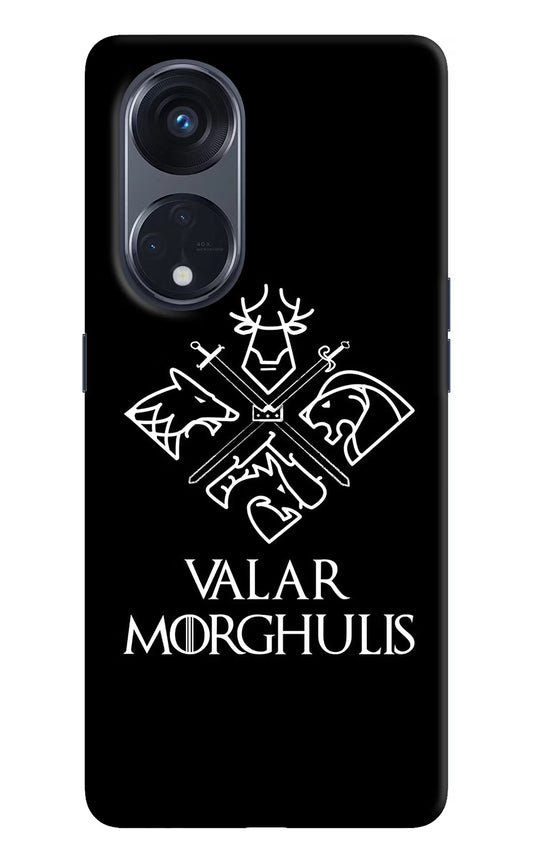 Valar Morghulis | Game Of Thrones Oppo Reno8 T 5G Hard Case Back Cover by Casekaro
