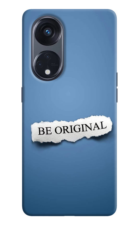 Be Original Oppo Reno8 T 5G Hard Case Back Cover by Casekaro