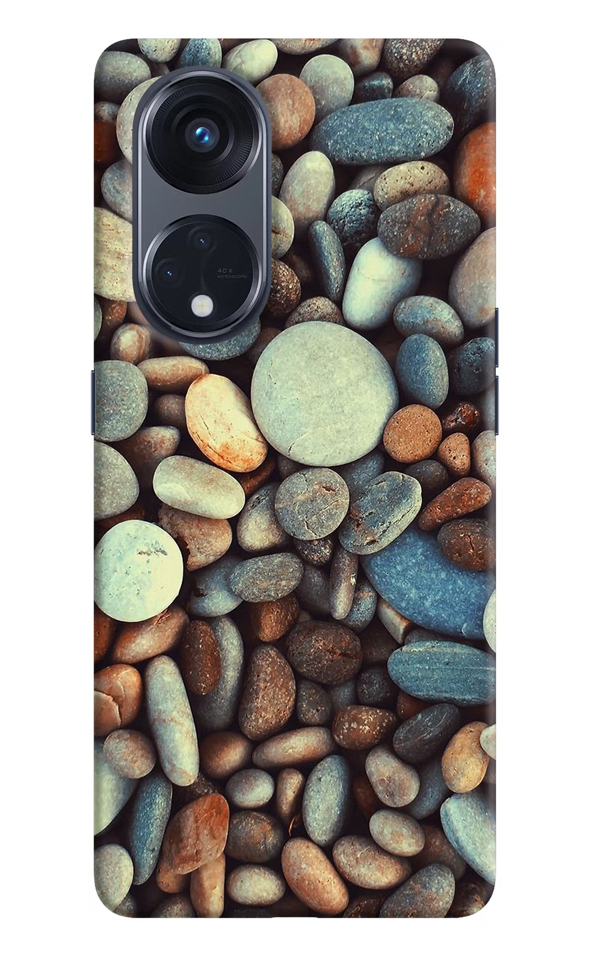 Pebble Oppo Reno8 T 5G Hard Case Back Cover by Casekaro