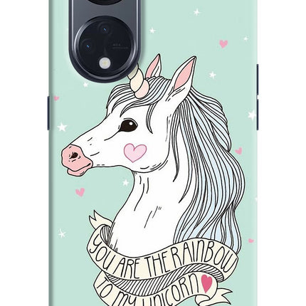 Unicorn Wallpaper Oppo Reno8 T 5G Hard Case Back Cover by Casekaro