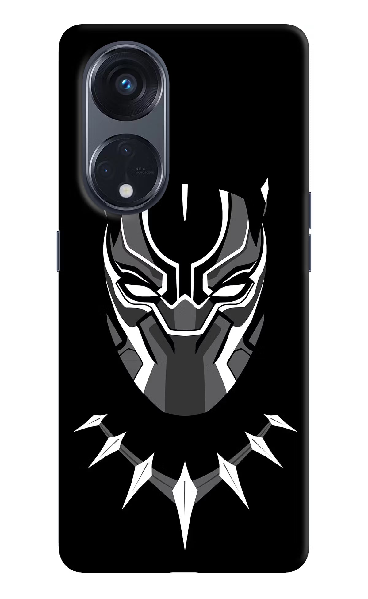 Black Panther Oppo Reno8 T 5G Hard Case Back Cover by Casekaro