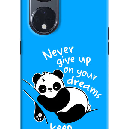 Keep Sleeping Oppo Reno8 T 5G Hard Case Back Cover by Casekaro