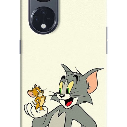 Tom & Jerry Oppo Reno8 T 5G Hard Case Back Cover by Casekaro