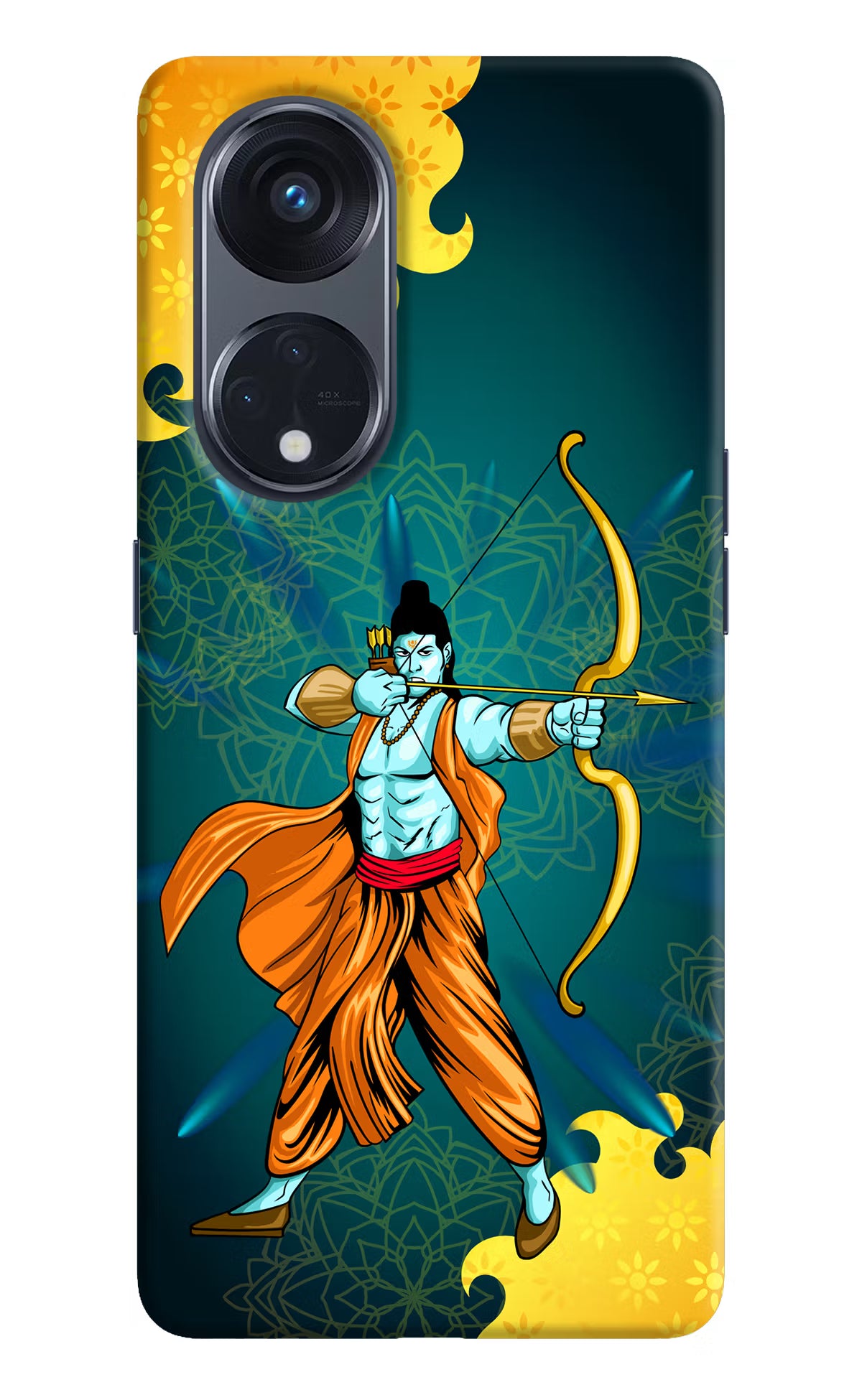Lord Ram - 6 Oppo Reno8 T 5G Hard Case Back Cover by Casekaro