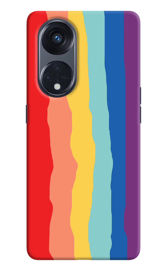 Rainbow Oppo Reno8 T 5G Hard Case Back Cover by Casekaro