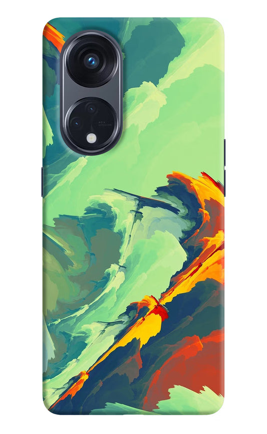 Paint Art Oppo Reno8 T 5G Hard Case Back Cover by Casekaro
