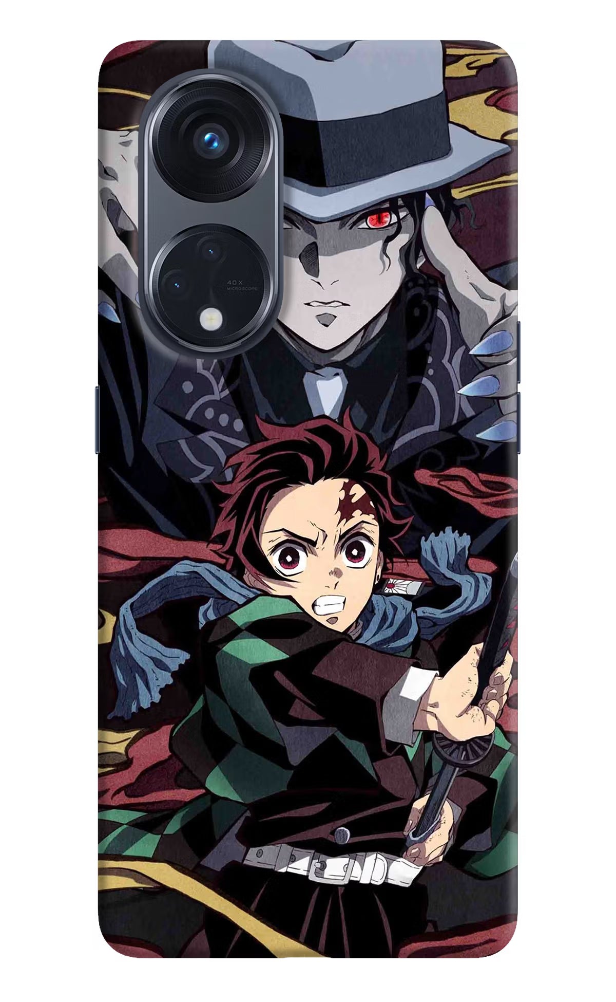 Demon Slayer Oppo Reno8 T 5G Hard Case Back Cover by Casekaro