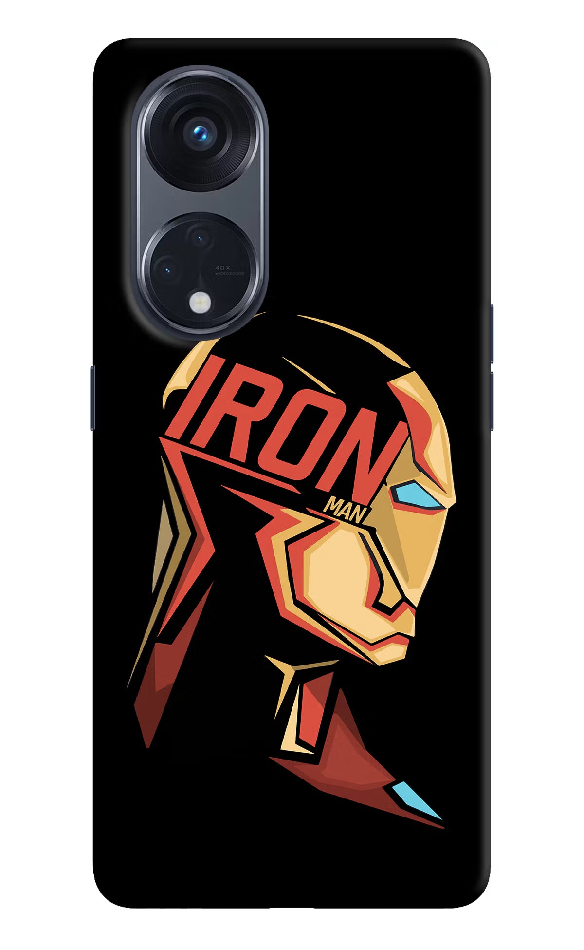 IronMan Oppo Reno8 T 5G Hard Case Back Cover by Casekaro
