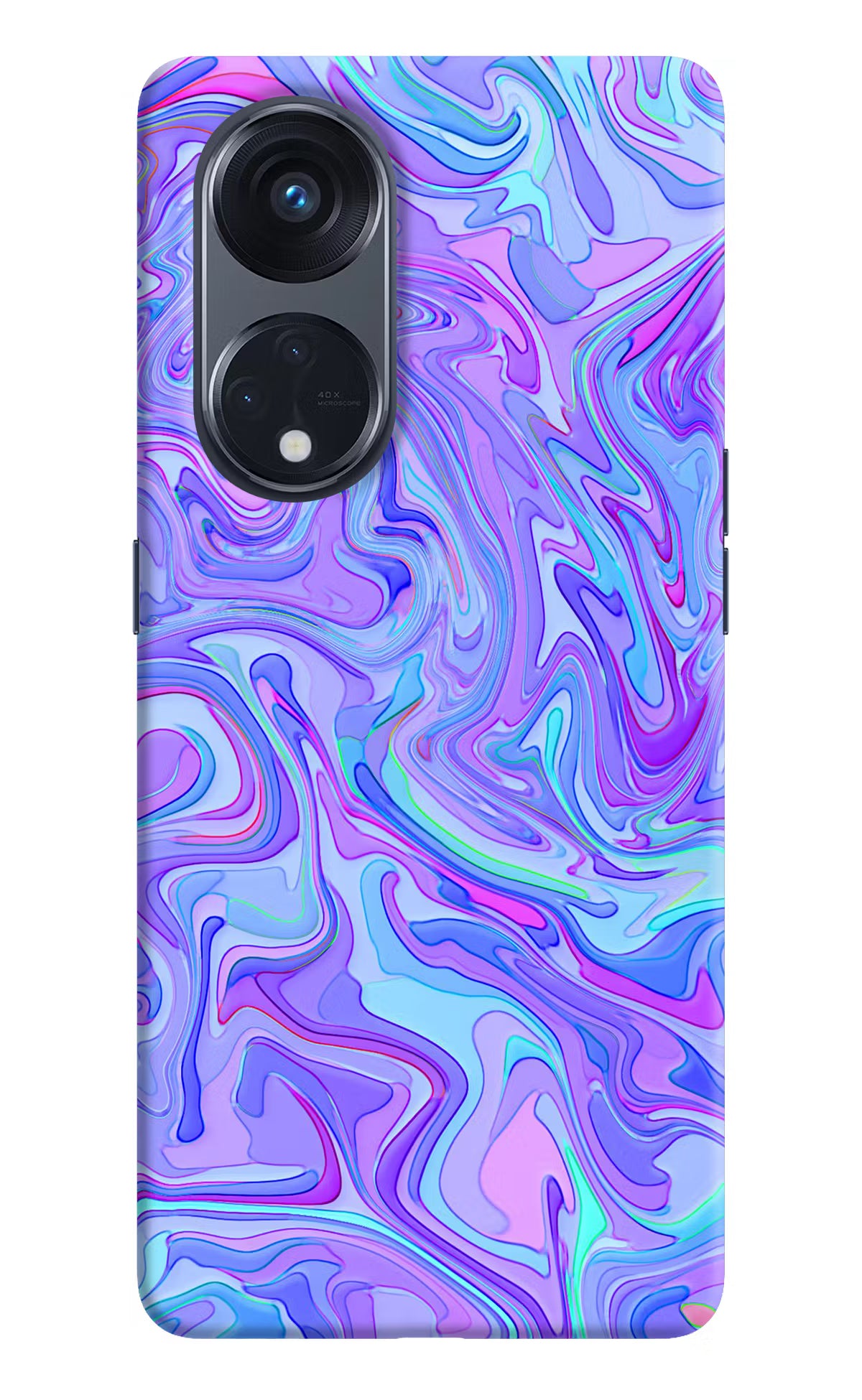 Glitter Oppo Reno8 T 5G Hard Case Back Cover by Casekaro