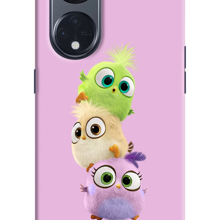 Cute Little Birds Oppo Reno8 T 5G Hard Case Back Cover by Casekaro