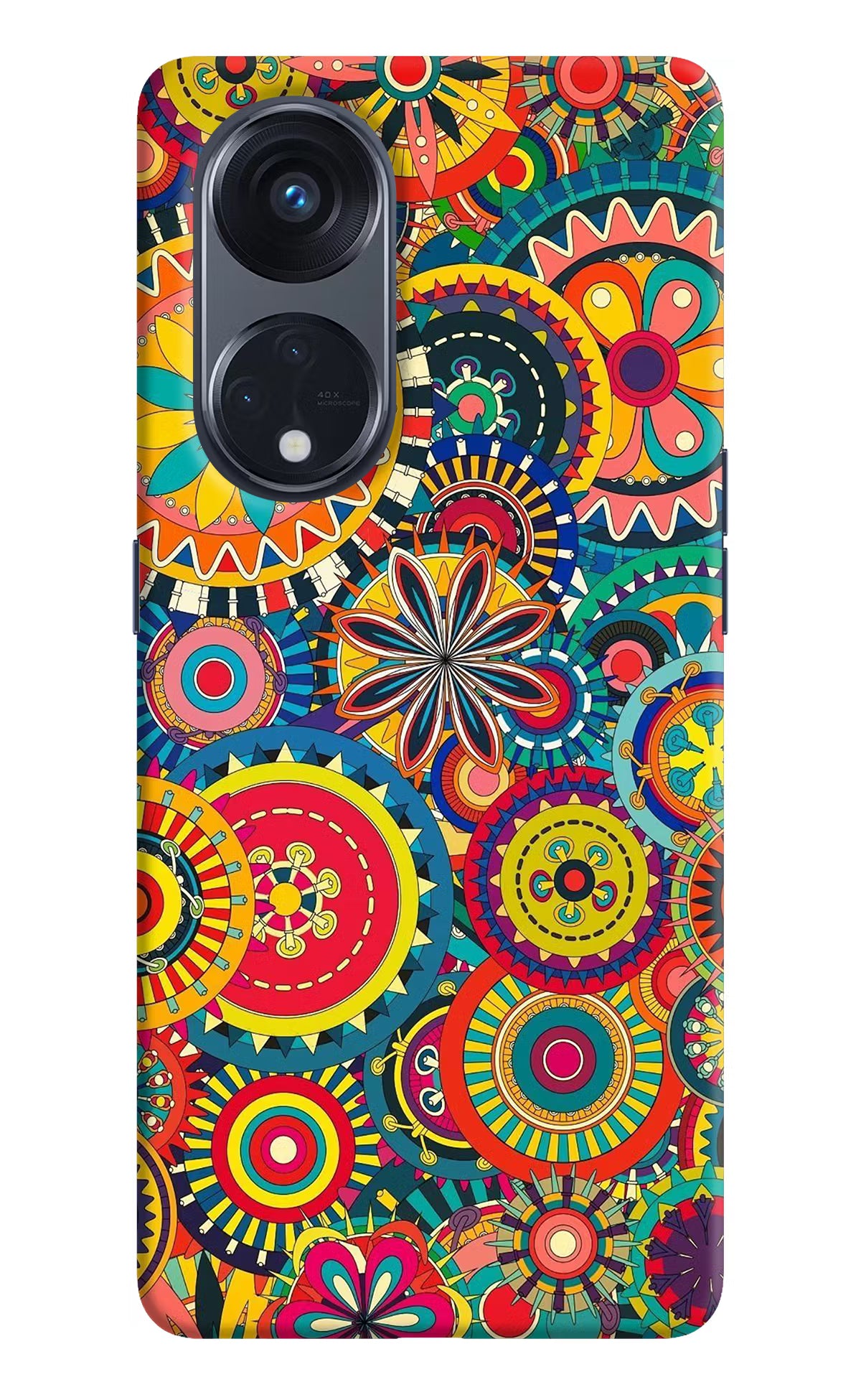 Gol Gol Art Oppo Reno8 T 5G Hard Case Back Cover by Casekaro