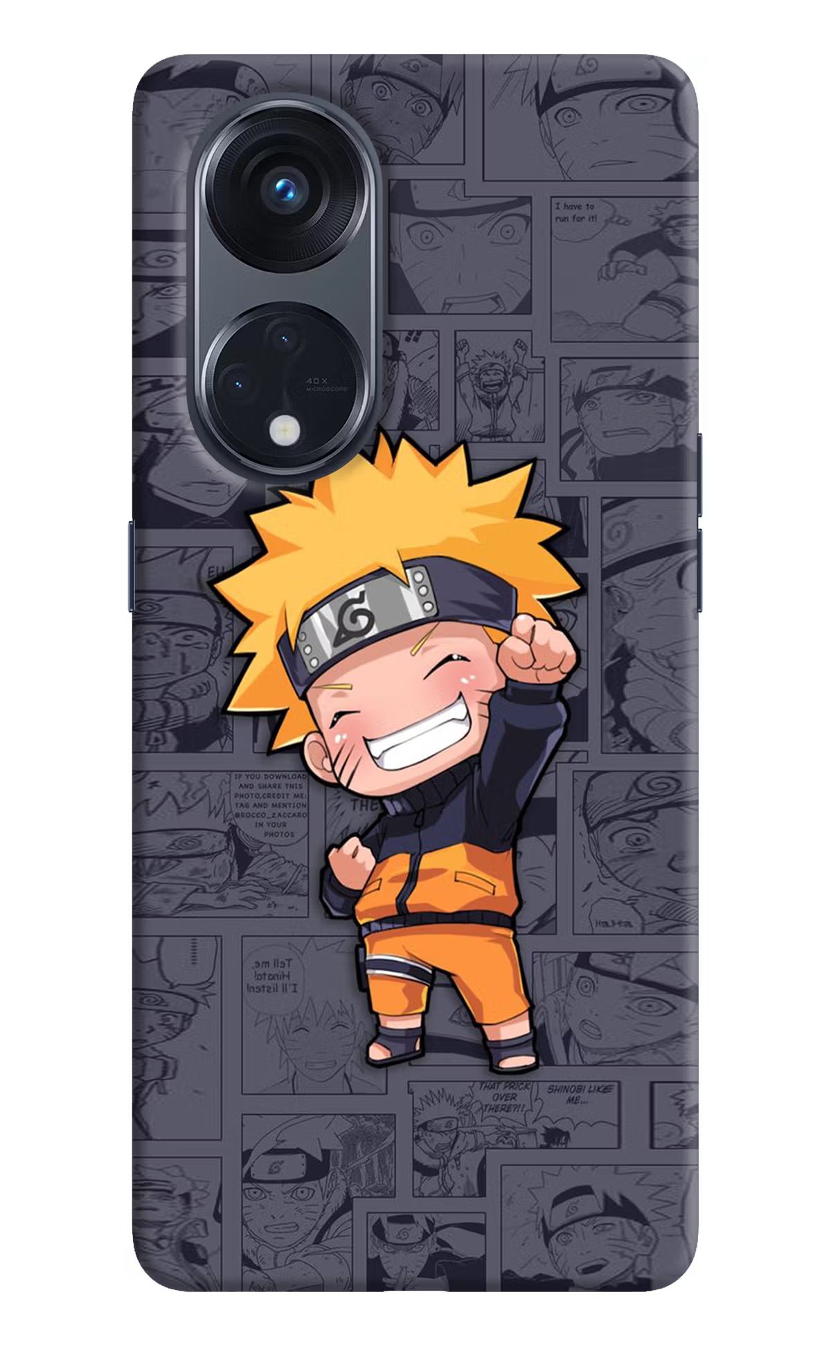 Chota Naruto Oppo Reno8 T 5G Hard Case Back Cover by Casekaro
