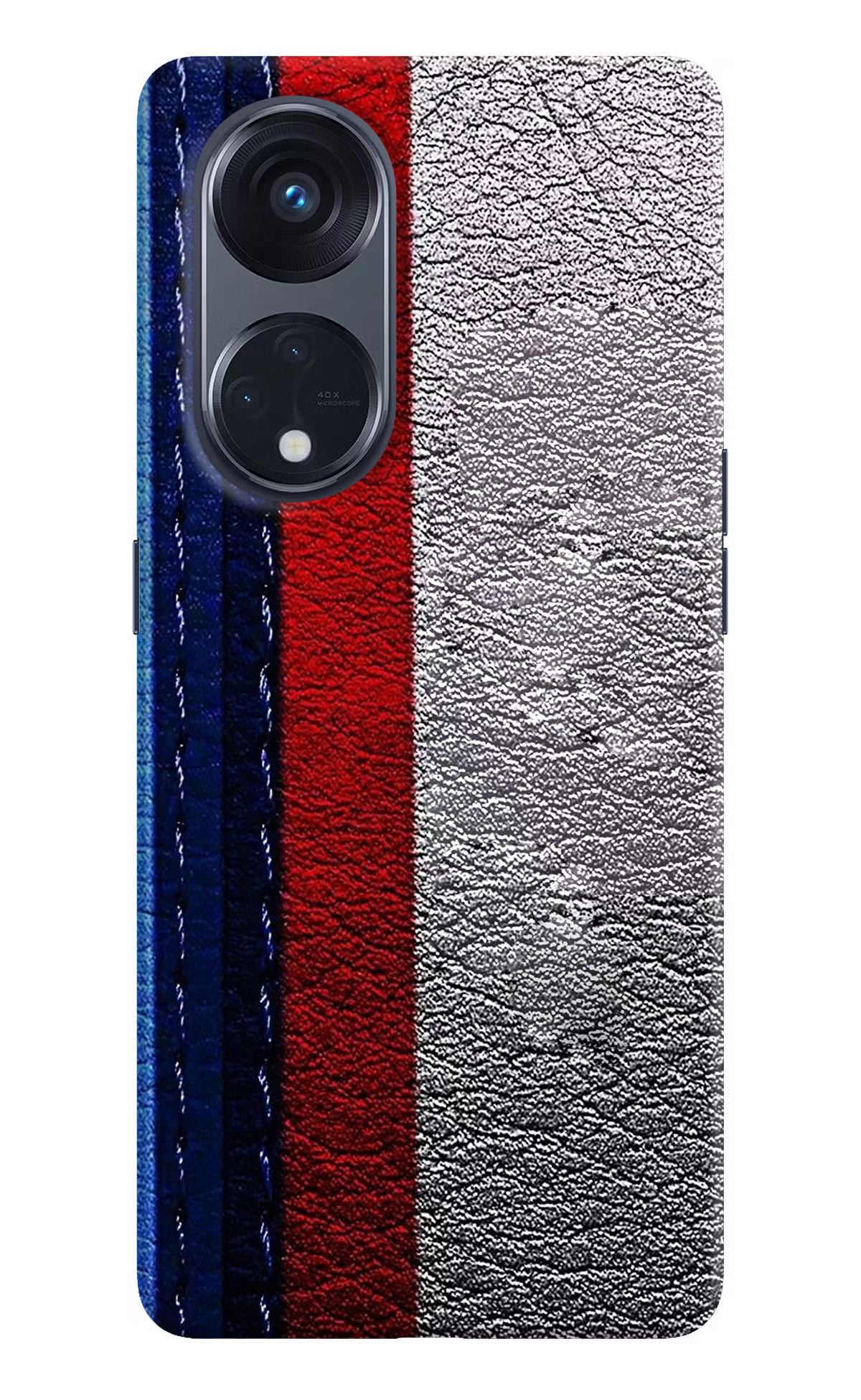 BMW Stripes Oppo Reno8 T 5G Hard Case Back Cover by Casekaro