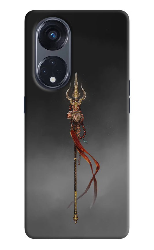 Shiv Trishul Oppo Reno8 T 5G Hard Case Back Cover by Casekaro