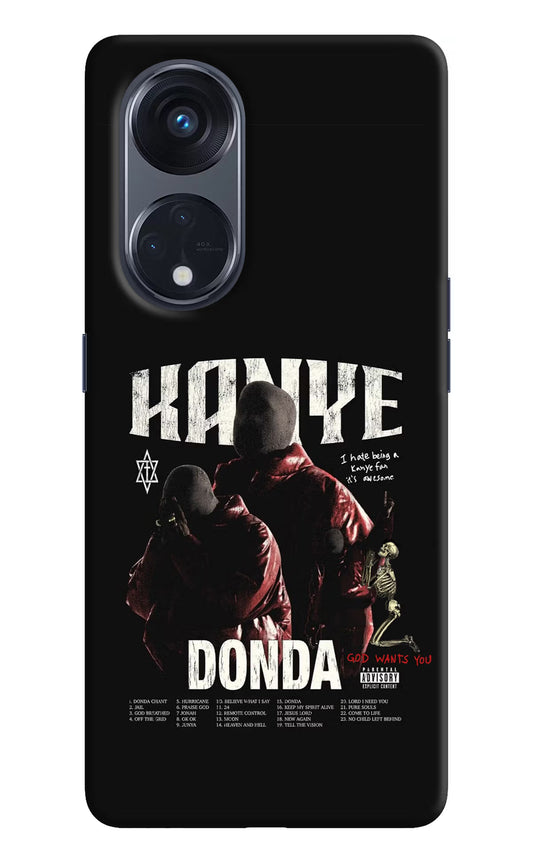 Donda Kanye West Oppo Reno8 T 5G Hard Case Back Cover by Casekaro