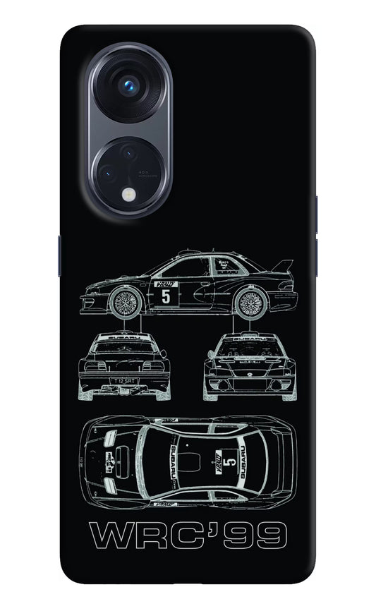 WRC'99 Oppo Reno8 T 5G Hard Case Back Cover by Casekaro