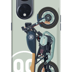 Classic Cafe Racer 99 Oppo Reno8 T 5G Hard Case Back Cover by Casekaro
