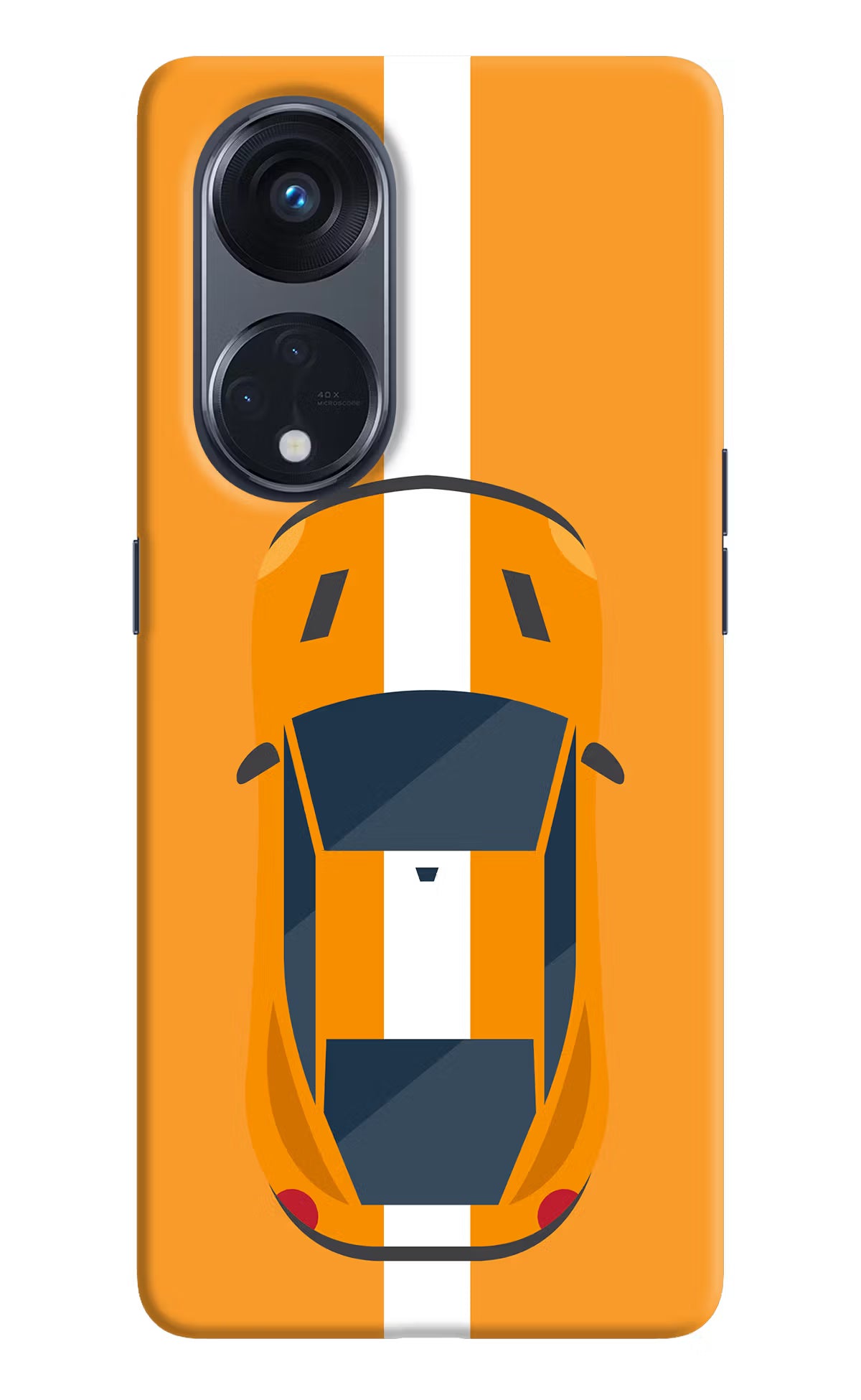 Highway Pursuit Oppo Reno8 T 5G Hard Case Back Cover by Casekaro