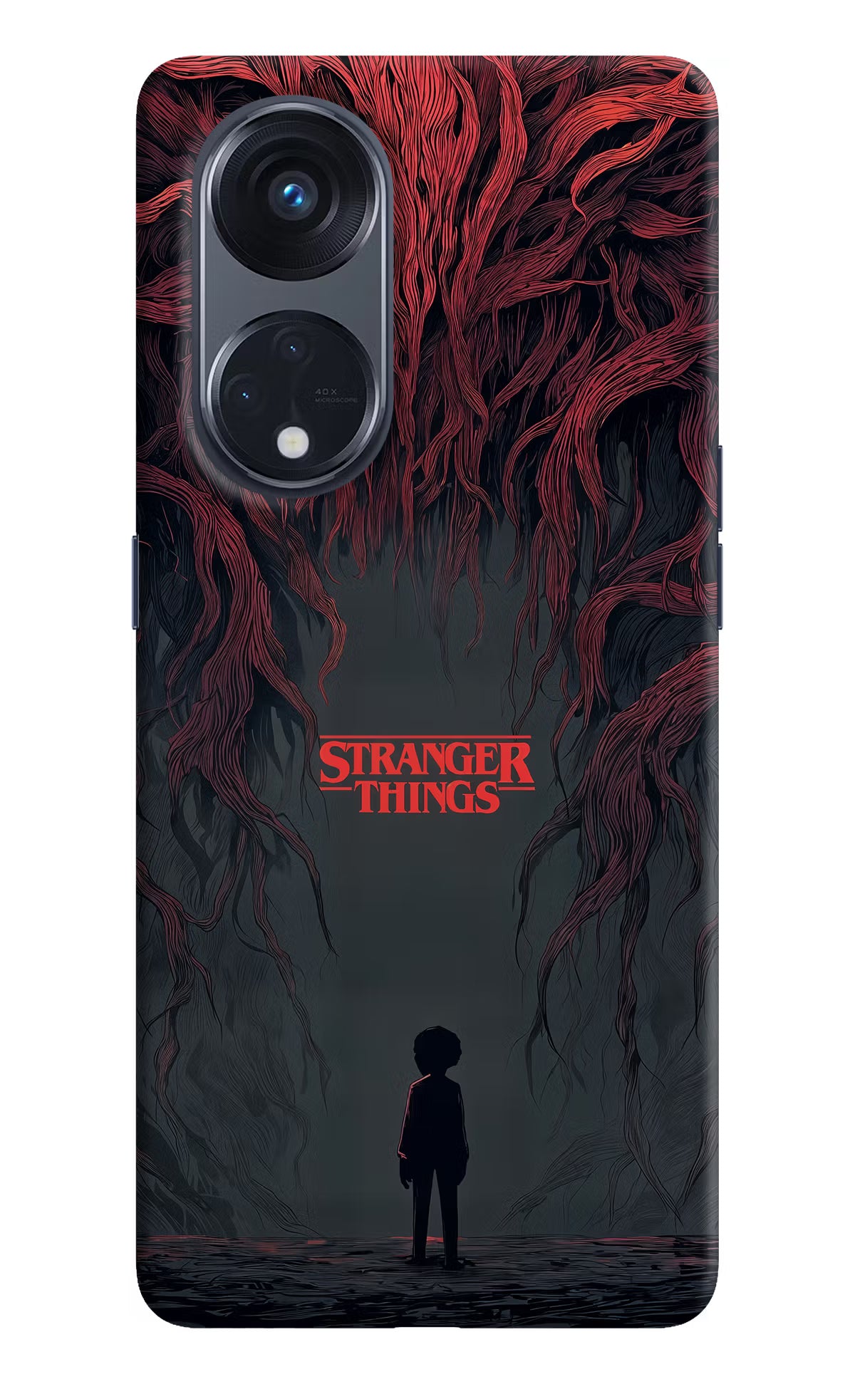 Ordinary Things Dark Side Oppo Reno8 T 5G Hard Case Back Cover by Casekaro