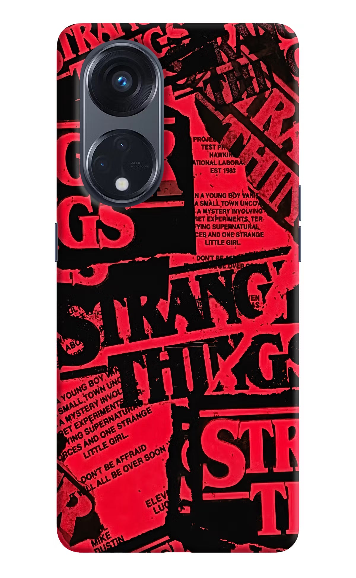 Ordinary Things Oppo Reno8 T 5G Hard Case Back Cover by Casekaro