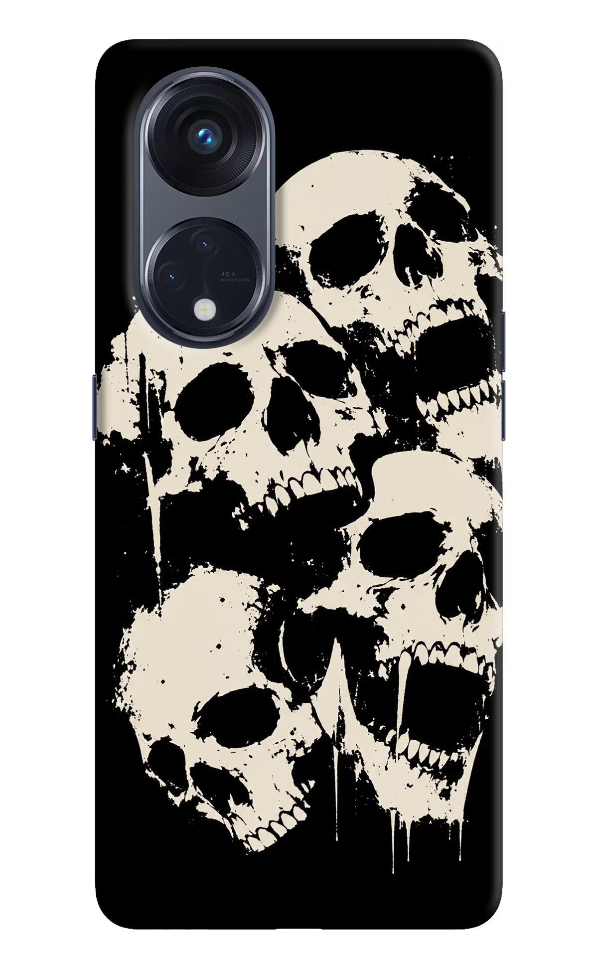 Dead Stack Oppo Reno8 T 5G Hard Case Back Cover by Casekaro