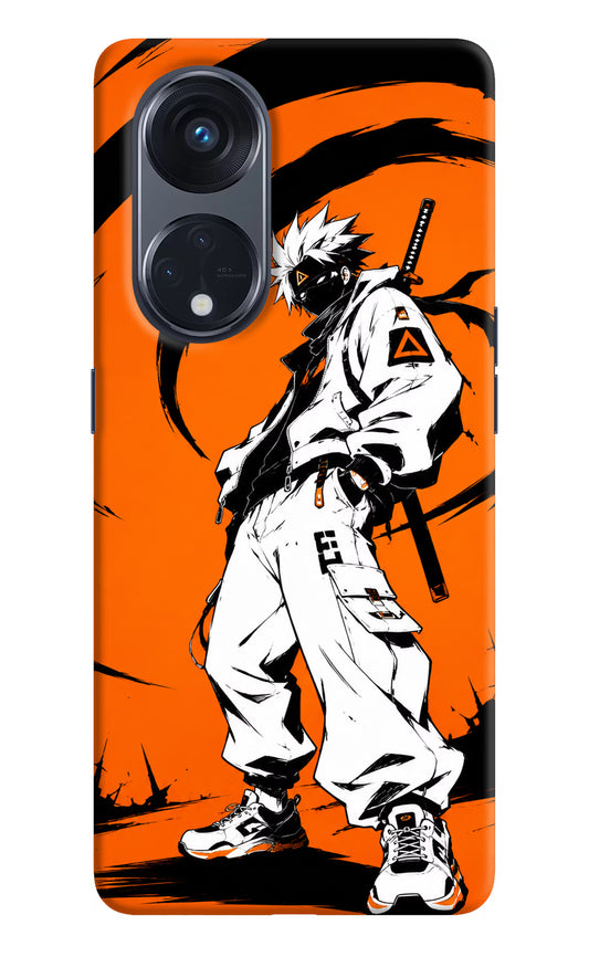 Street Samurai  Oppo Reno8 T 5G Hard Case Back Cover by Casekaro