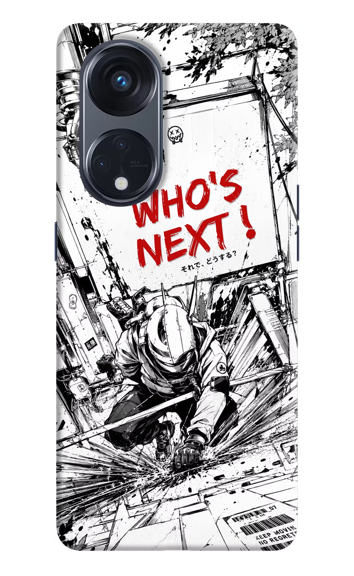 Who's Next Oppo Reno8 T 5G Hard Case Back Cover by Casekaro