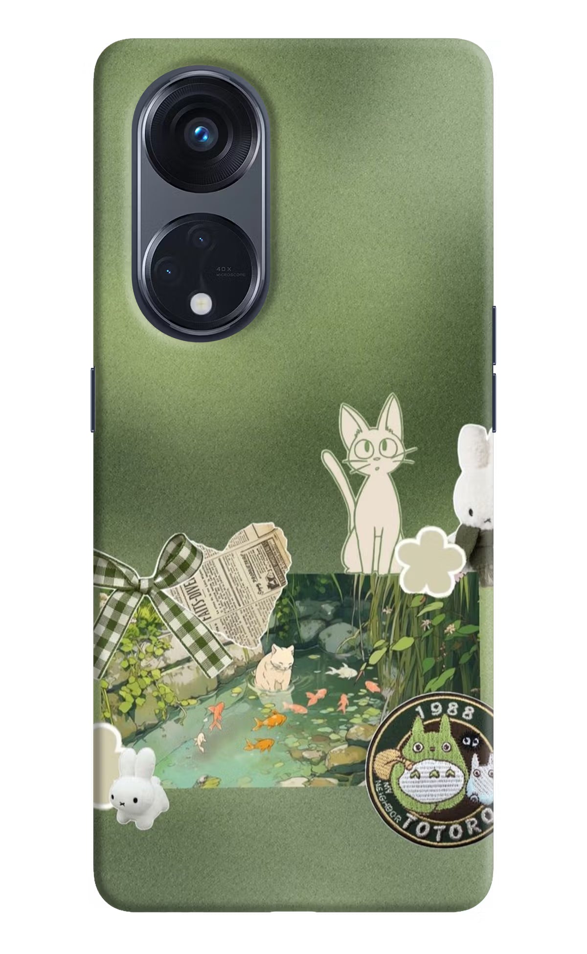 Aesthetic anime Oppo Reno8 T 5G Back Cover