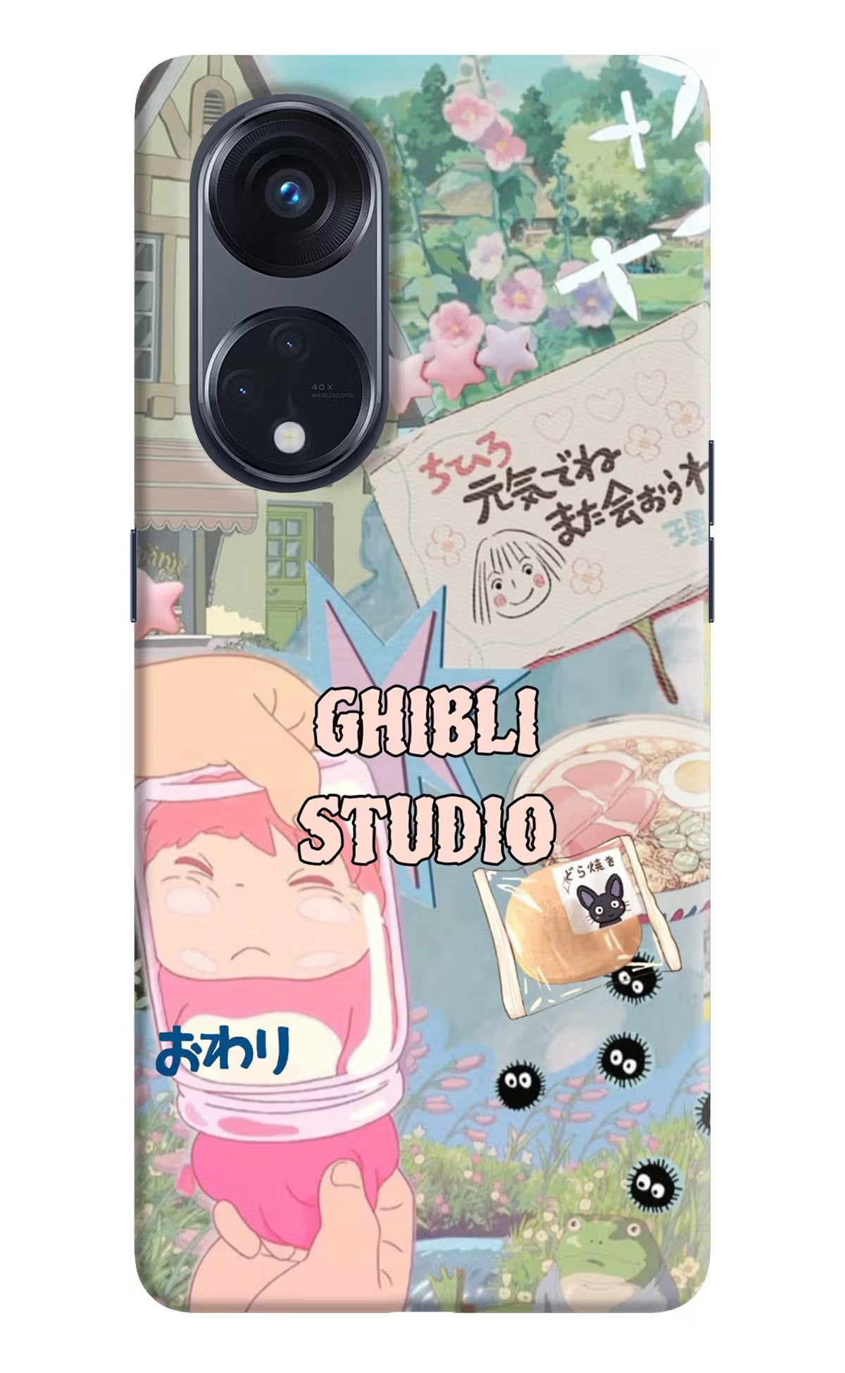 Studio Ghibli Oppo Reno8 T 5G Back Cover
