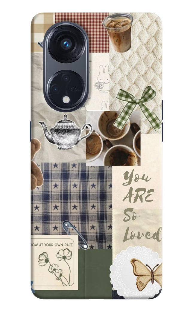Cookie Oppo Reno8 T 5G Hard Case Back Cover by Casekaro