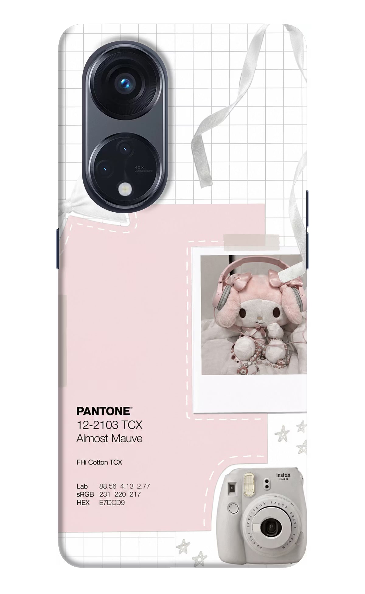 Pantone Asthetic Oppo Reno8 T 5G Back Cover