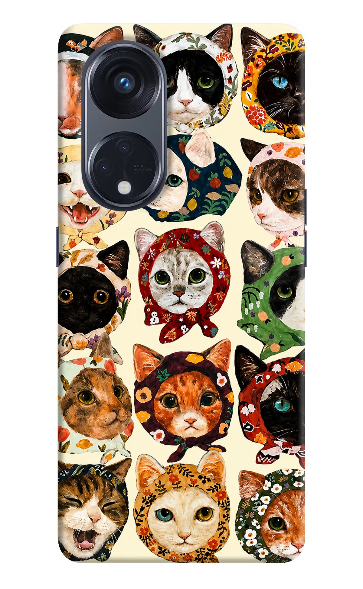 Cool Cat Oppo Reno8 T 5G Back Cover