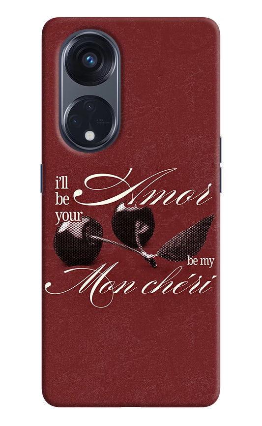 Velvet Cherry Oppo Reno8 T 5G Back Cover