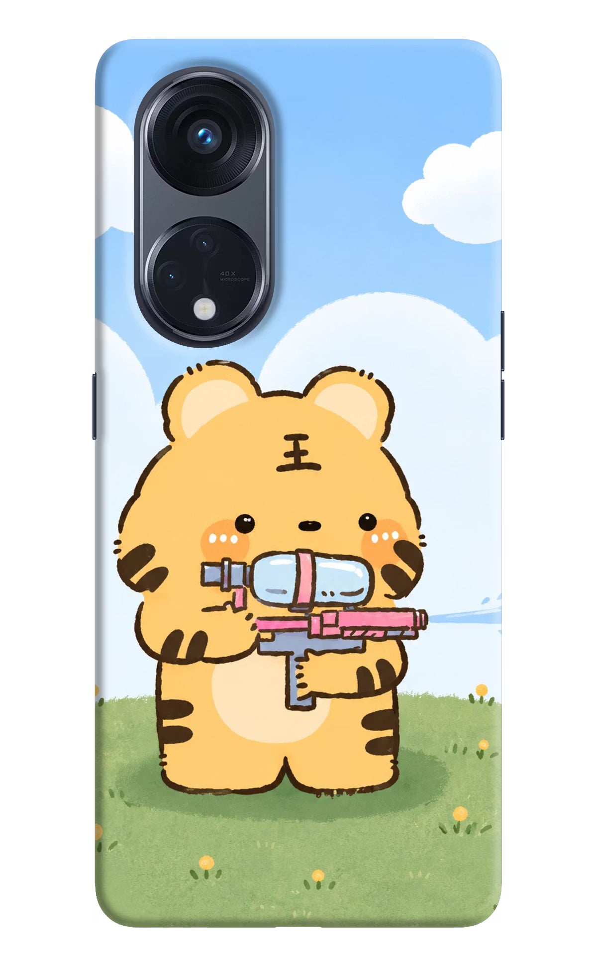 Tiger Treat Oppo Reno8 T 5G Back Cover