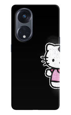 Kitty Charm Oppo Reno8 T 5G Hard Case Back Cover by Casekaro