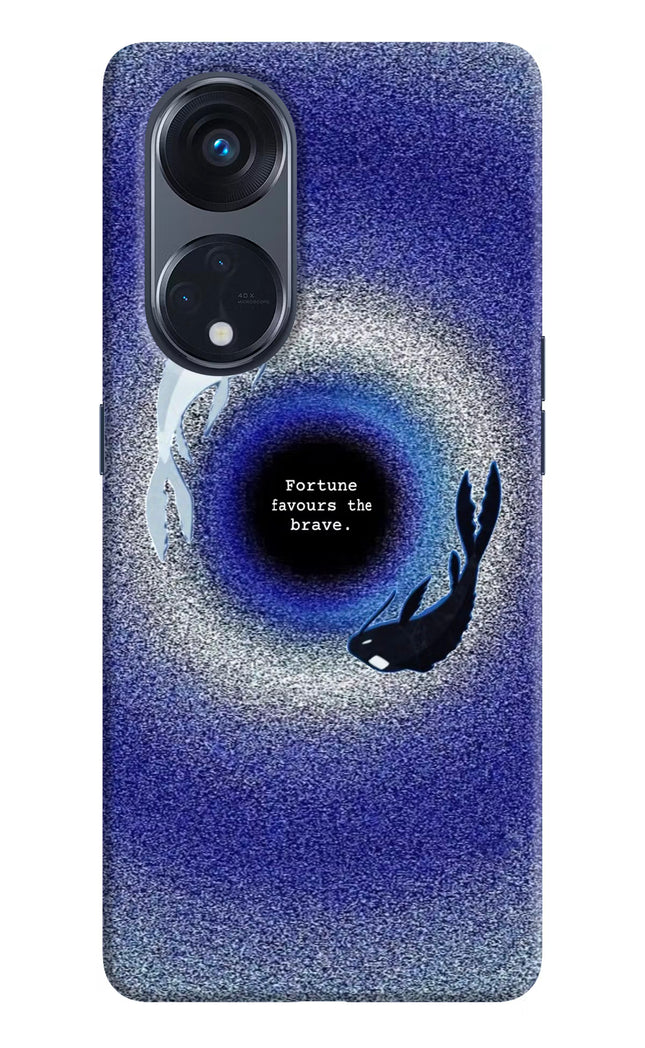 Dark Koi Oppo Reno8 T 5G Hard Case Back Cover by Casekaro