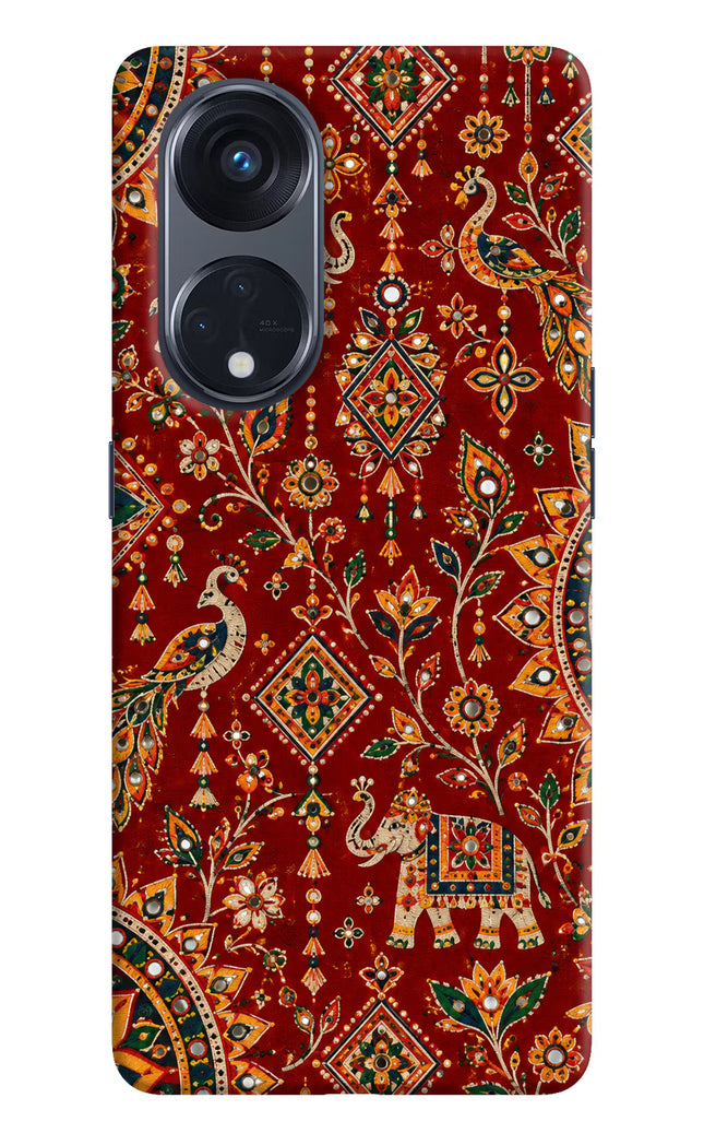 Laal Riwaaz Oppo Reno8 T 5G Hard Case Back Cover by Casekaro