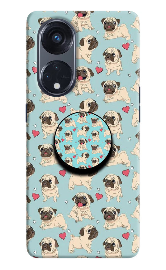 Pug Dog Oppo Reno8 T 5G Pop Case by Casekaro