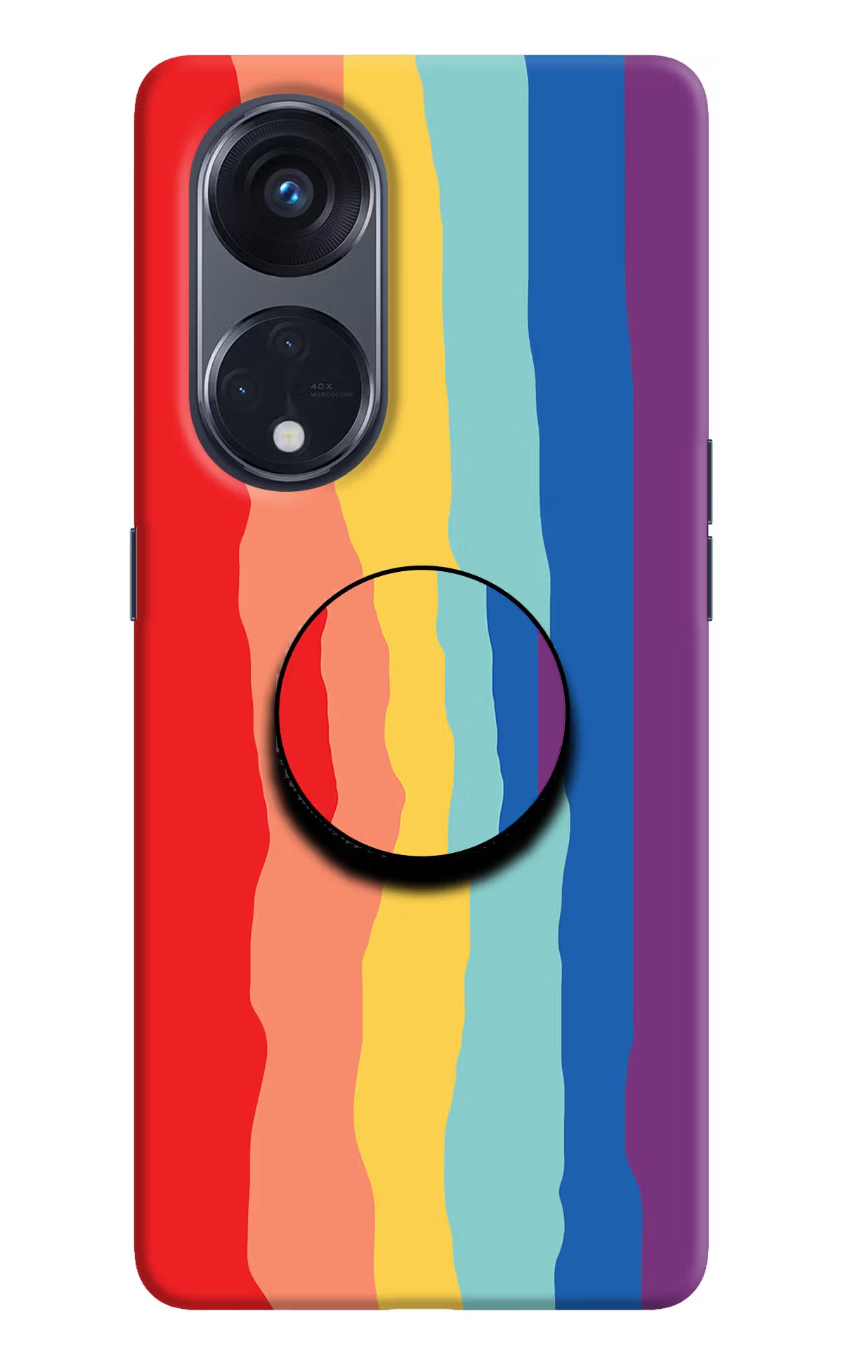 Rainbow Oppo Reno8 T 5G Pop Case by Casekaro