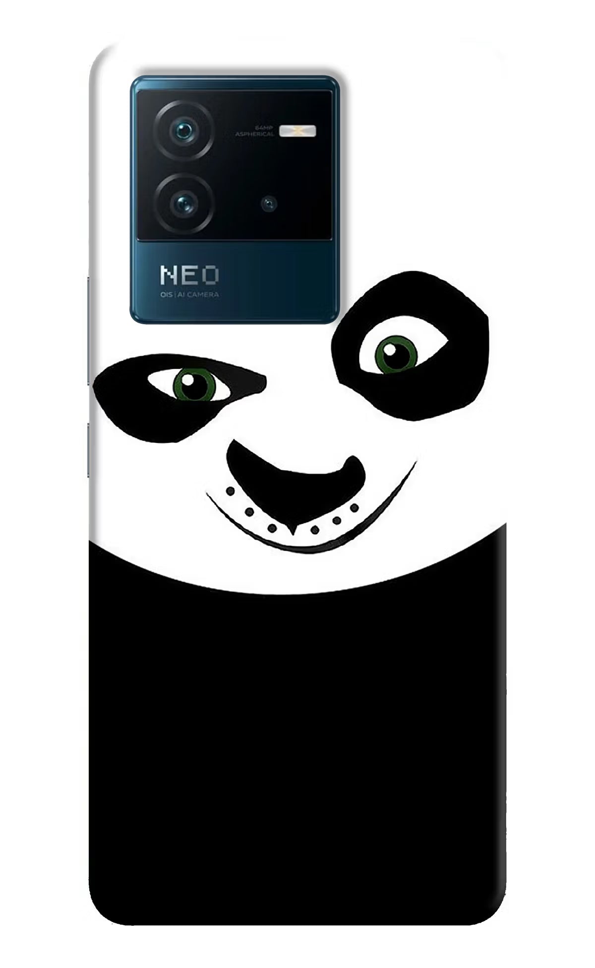 Panda IQOO Neo 6 5G Hard Case Back Cover by Casekaro