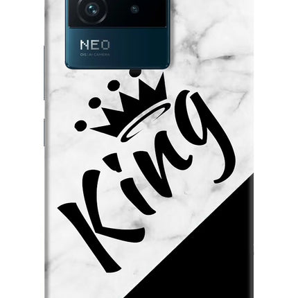 King IQOO Neo 6 5G Hard Case Back Cover by Casekaro