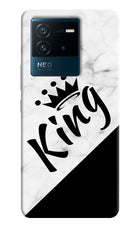 King IQOO Neo 6 5G Hard Case Back Cover by Casekaro