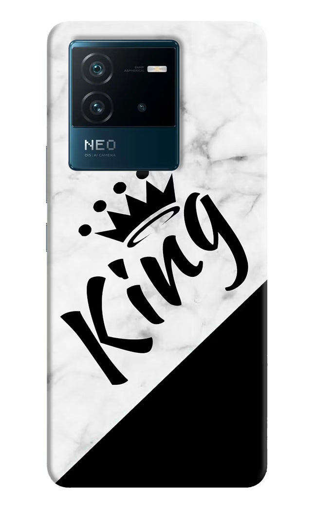 King IQOO Neo 6 5G Hard Case Back Cover by Casekaro