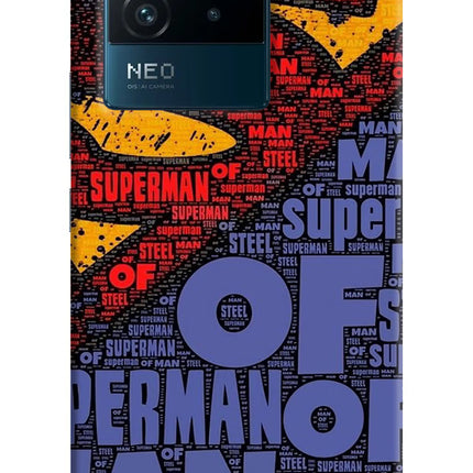 Superman IQOO Neo 6 5G Hard Case Back Cover by Casekaro