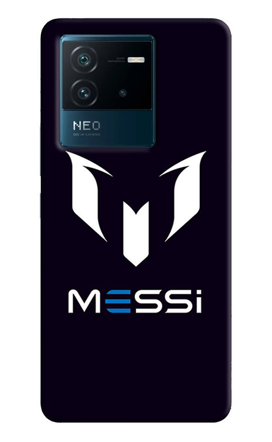 Messi Logo IQOO Neo 6 5G Hard Case Back Cover by Casekaro