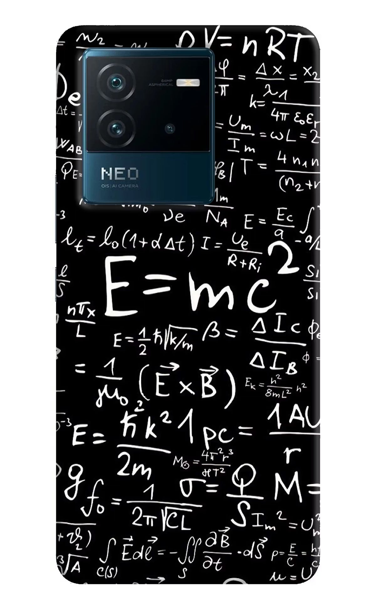 Physics Formula IQOO Neo 6 5G Hard Case Back Cover by Casekaro