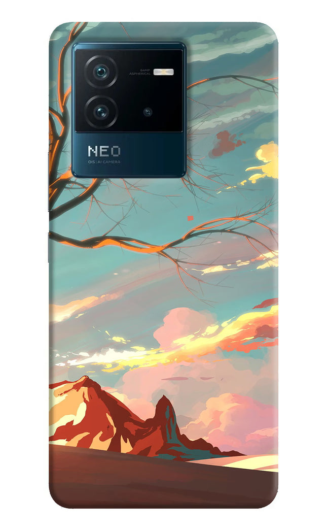 Scenery IQOO Neo 6 5G Hard Case Back Cover by Casekaro